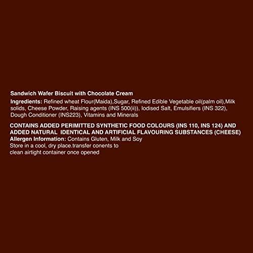 Wafer Story Wafer Story Choco Dream, Creamy & Crunchy Wafers (Pack of 6) - 6x60gm | Chocolate Flavoured Wafer Biscuits