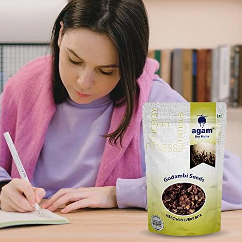 Agam Dry Fruits Agam Dry Fruits Godambi Seed | Semecarpus Anacardium | Kernel Of Bhilawa Seed | Bhilawa Magaj | Bhallataka. (250g)