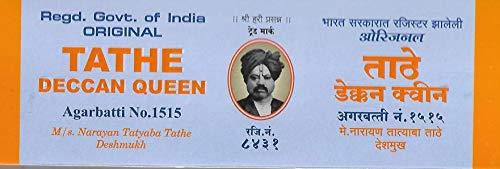 TATHE AGARBATTI TATHE AGARBATTI Handrolled and Hand Made Agarbatti Natural Organic Incense Sticks - Pack of 3 (150 gm) (Deccan + Chandrabhaga + Jayashri)