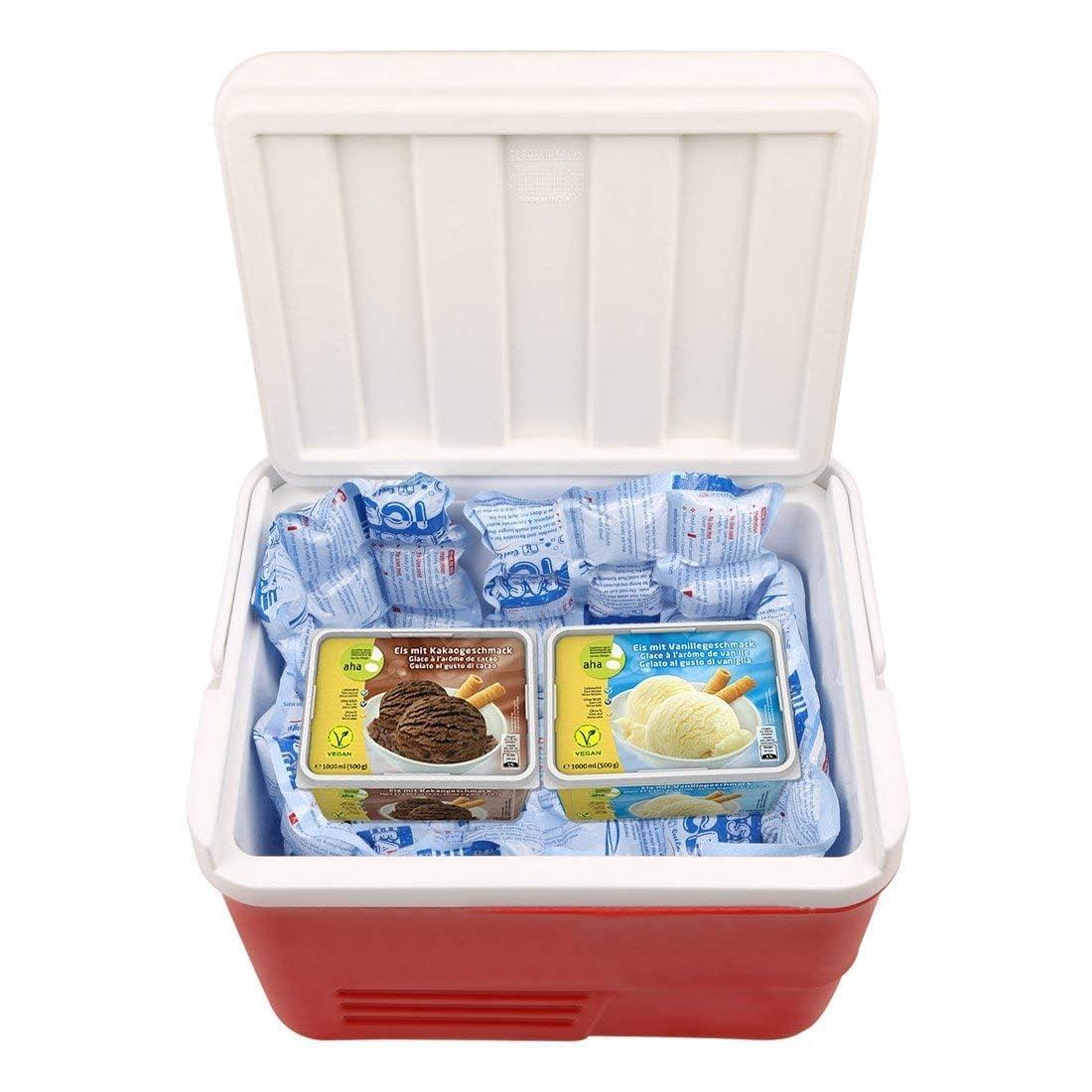 EASY ICE Cool Energy Easy ICE 5 Sheet Pack for Ice Boxes, Coolers & Cold Storage  Long-Lasting, Reusable & Safe Cooling Sheet for Ice Box, Cold Therpy, Toothech, Fever, Neck, Elbow Pain