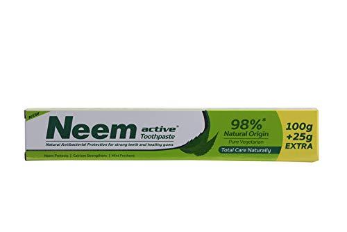 NEEM Neem Active Toothpaste, 100g + 25g Extra