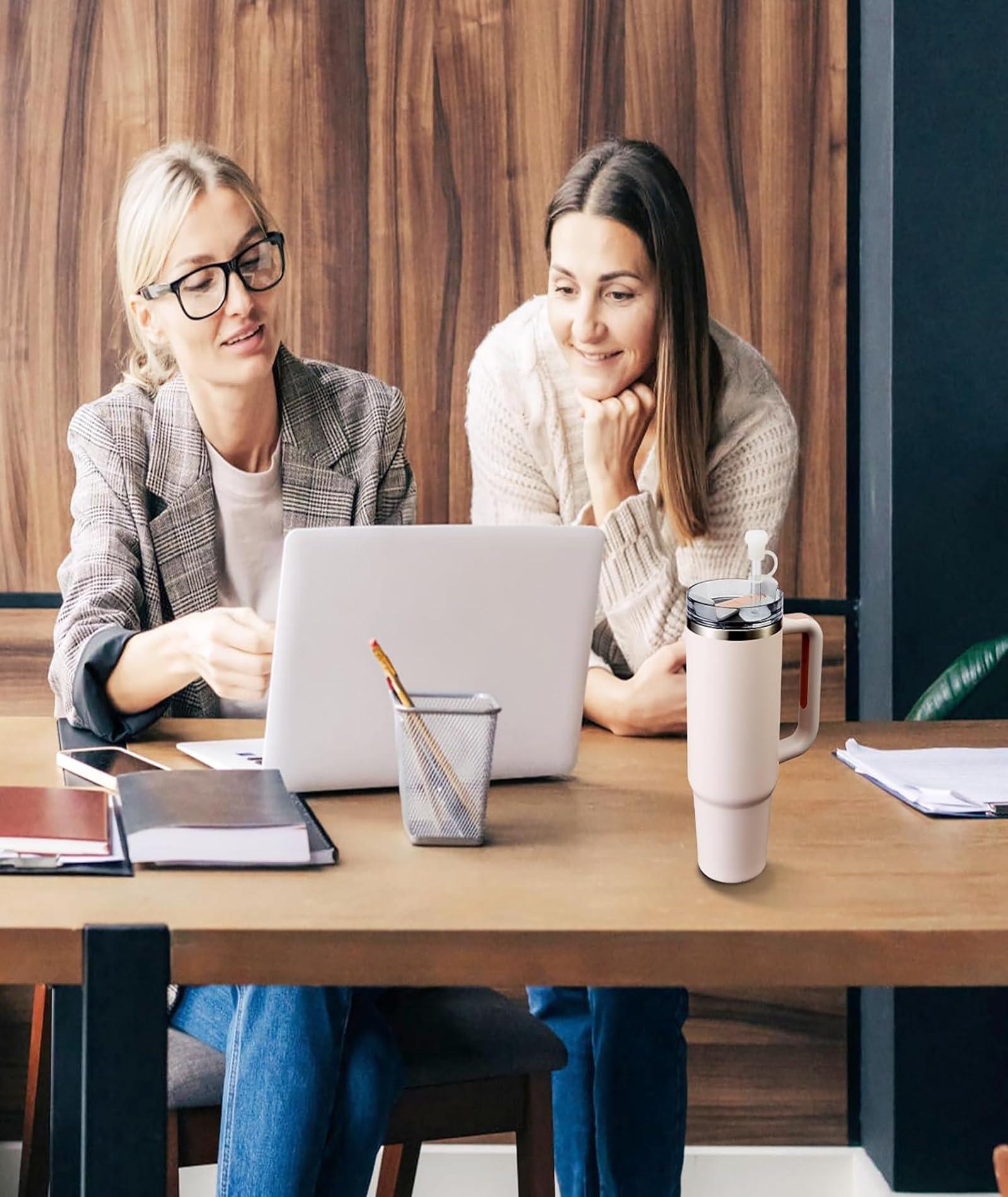 NUDFSY 6 Pcs Stanley Cup Accessories, Spill Stopper Set for Straw cover2.0, Food Grade Straw Cover Cap, Accessories Including Straw Cap, Fix Leak Stopper and Lid Spill Plug.