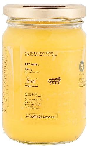 TATYA MILK WORKS Tatya Milk A2 Desi COW Ghee (500 ml, Gir Cow)