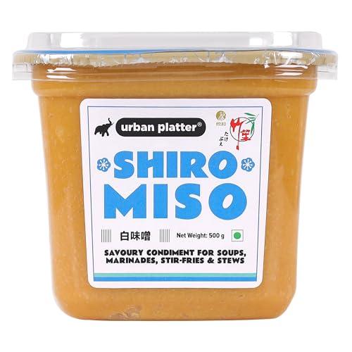urban platter Urban Platter Shiro Miso, 500g (Light Miso Paste | Soy Based | Japanese Staple)