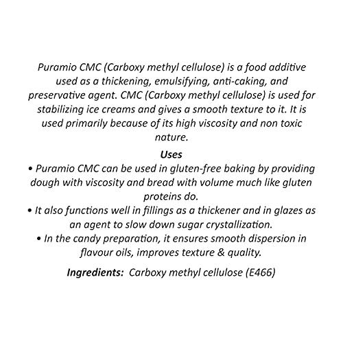 PURAMIO Puramio CMC Powder (for Ice Cream Making), (500g)