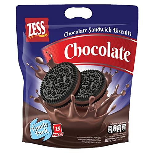 Zess Zess Chocolate Sandwich Biscuit Chocolate, 294 g