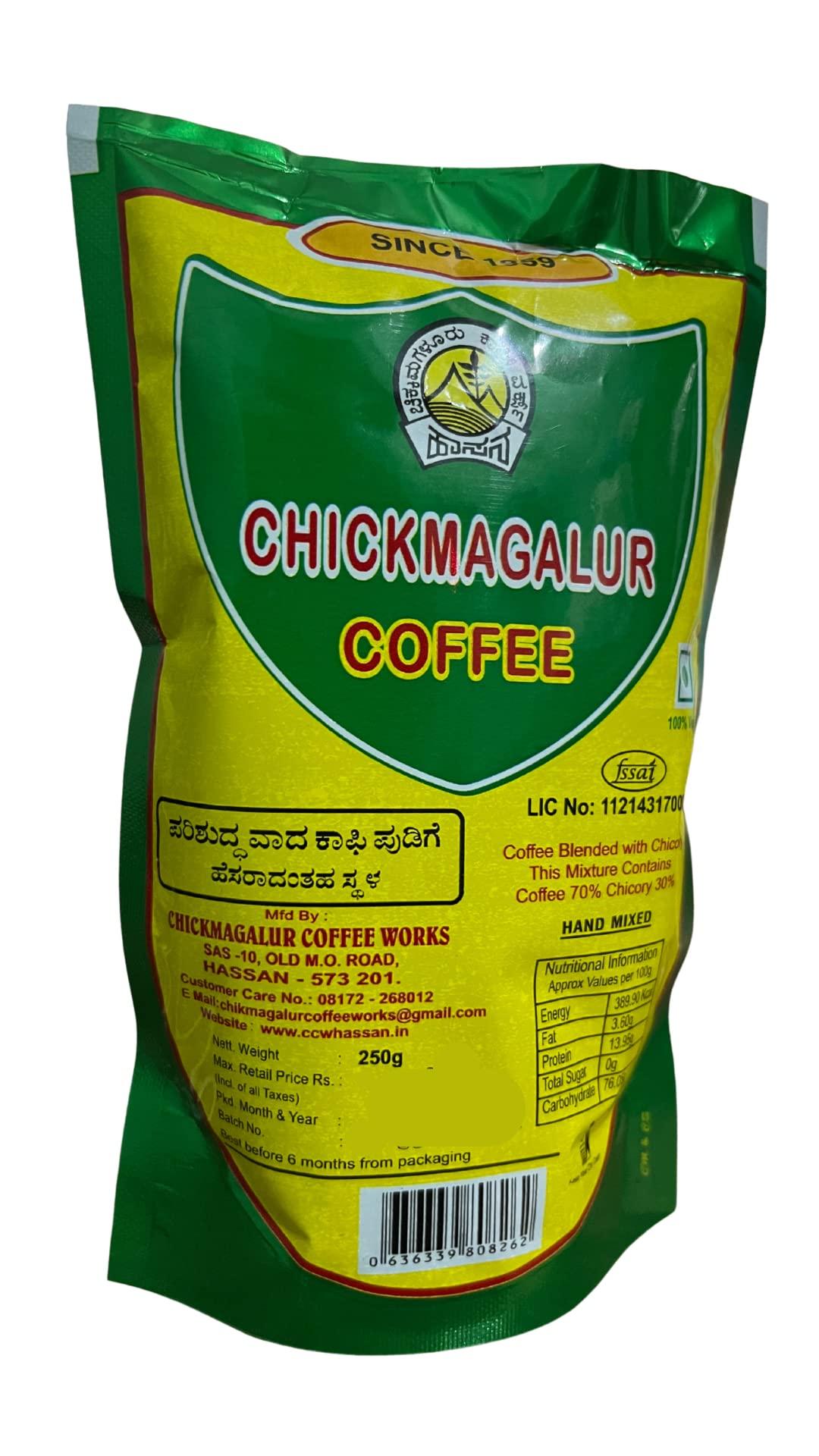 Generic CHIKMAGALUR COFFEE WORKS South Indian Filter Coffee Powder 250 Grams