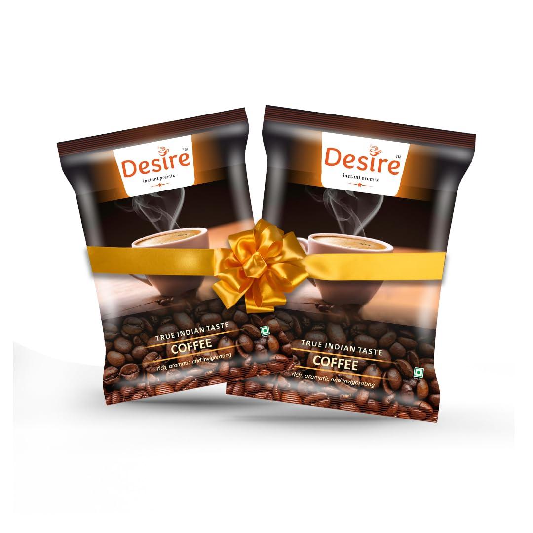 Desire Desire Instant Premix Coffee (1 Kg Pack of 2)
