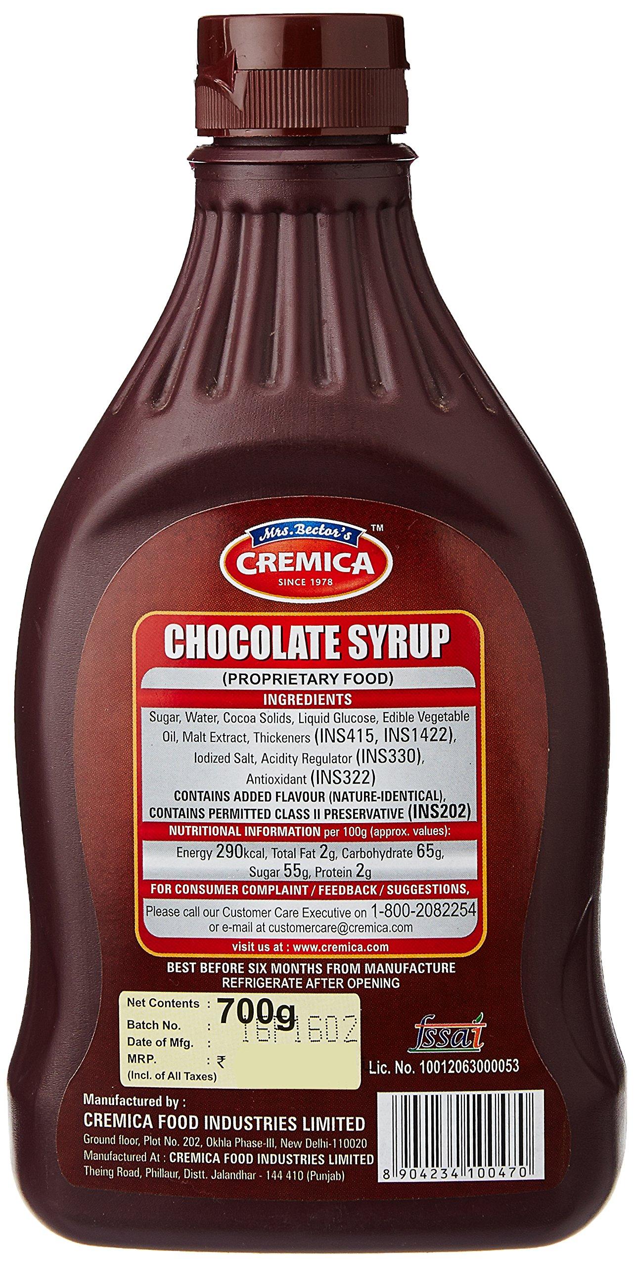 Cremica Cremica Chocolate Syrup, 625g