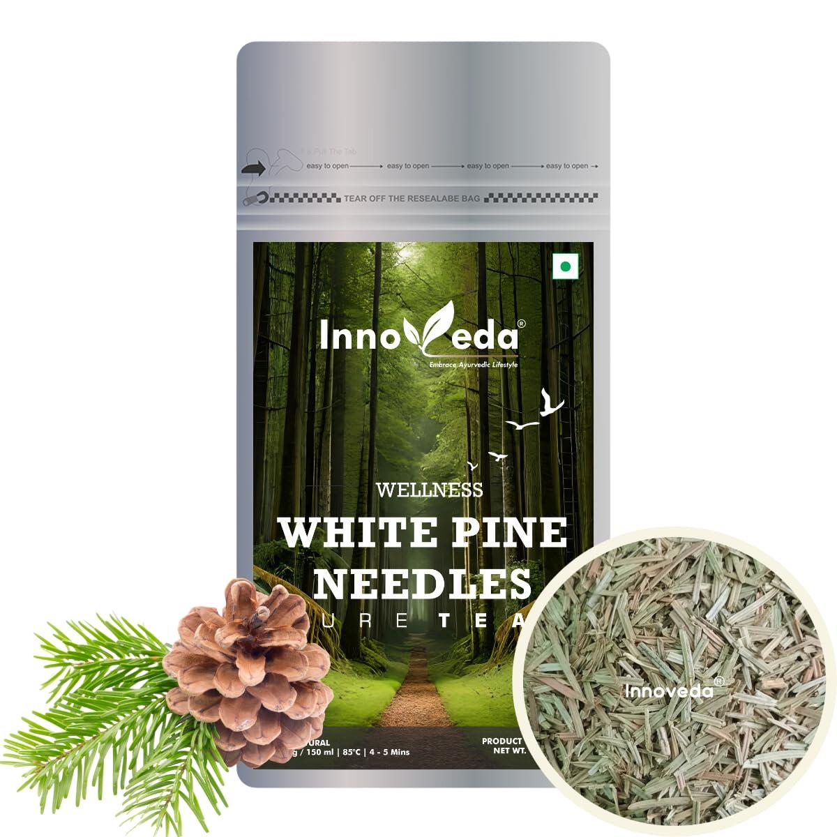 INNOVEDA White Pine Needle Tea Rich in Vitamin C 50-60 Cups