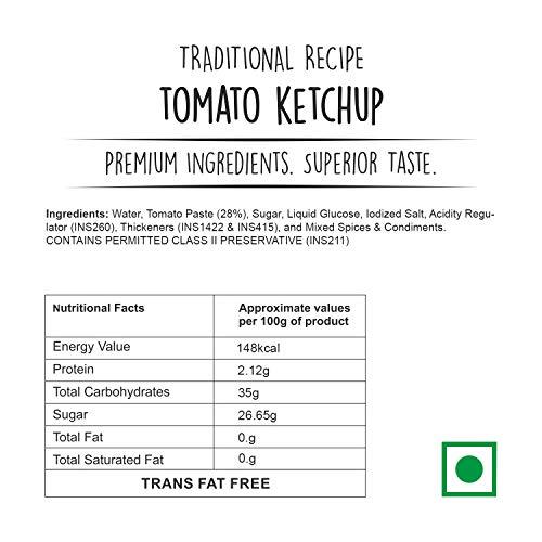 Wingreens Wingreens Schezwan Chilli Garlic Sauce, 450 g with Tomato Ketchup, 450 g