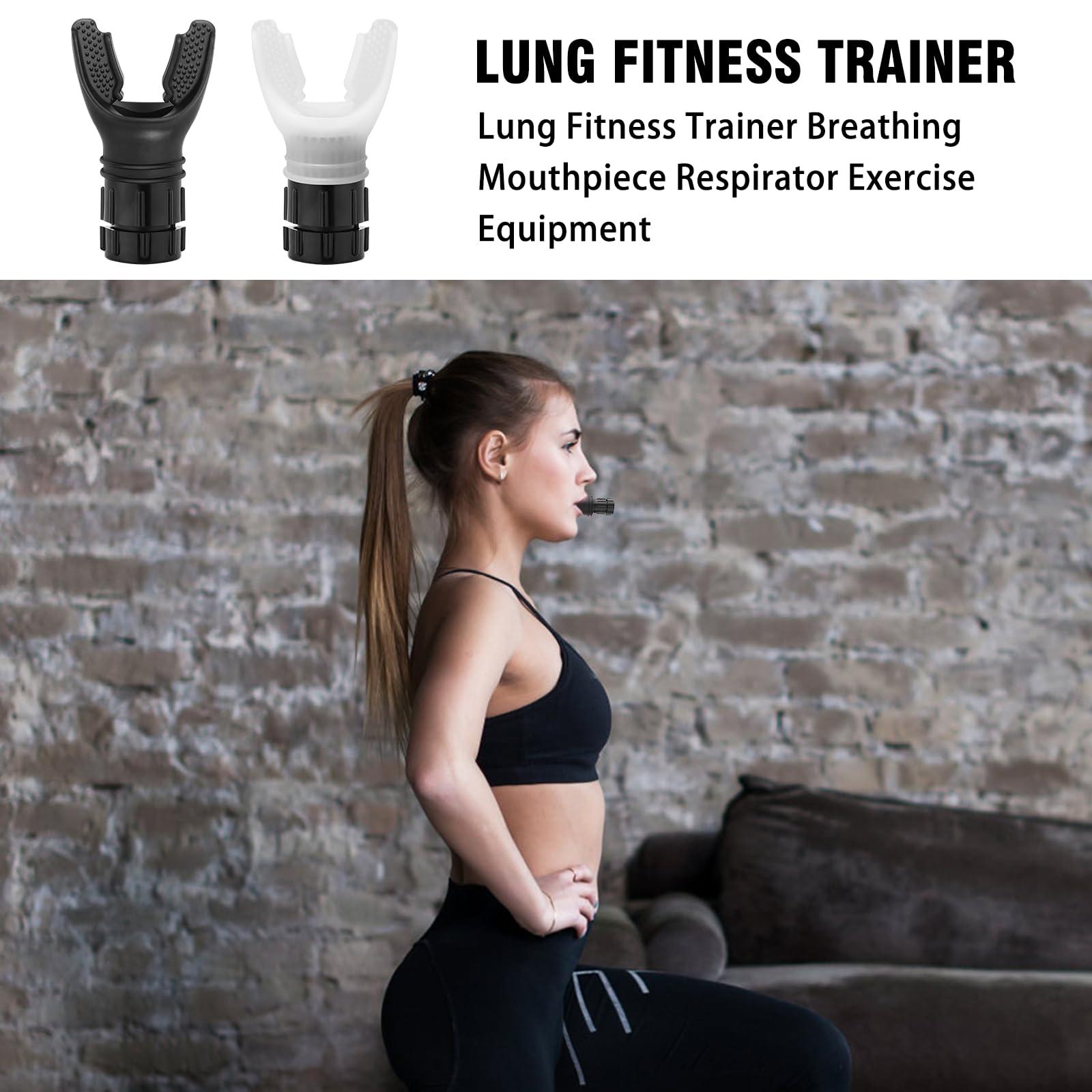 Generic Worldcare Lung Capacity Training Device, Adjustable Resistance Lung Exerciser & Expander for Enhanced Vital Capacity, Breathing Fitness Device | Black