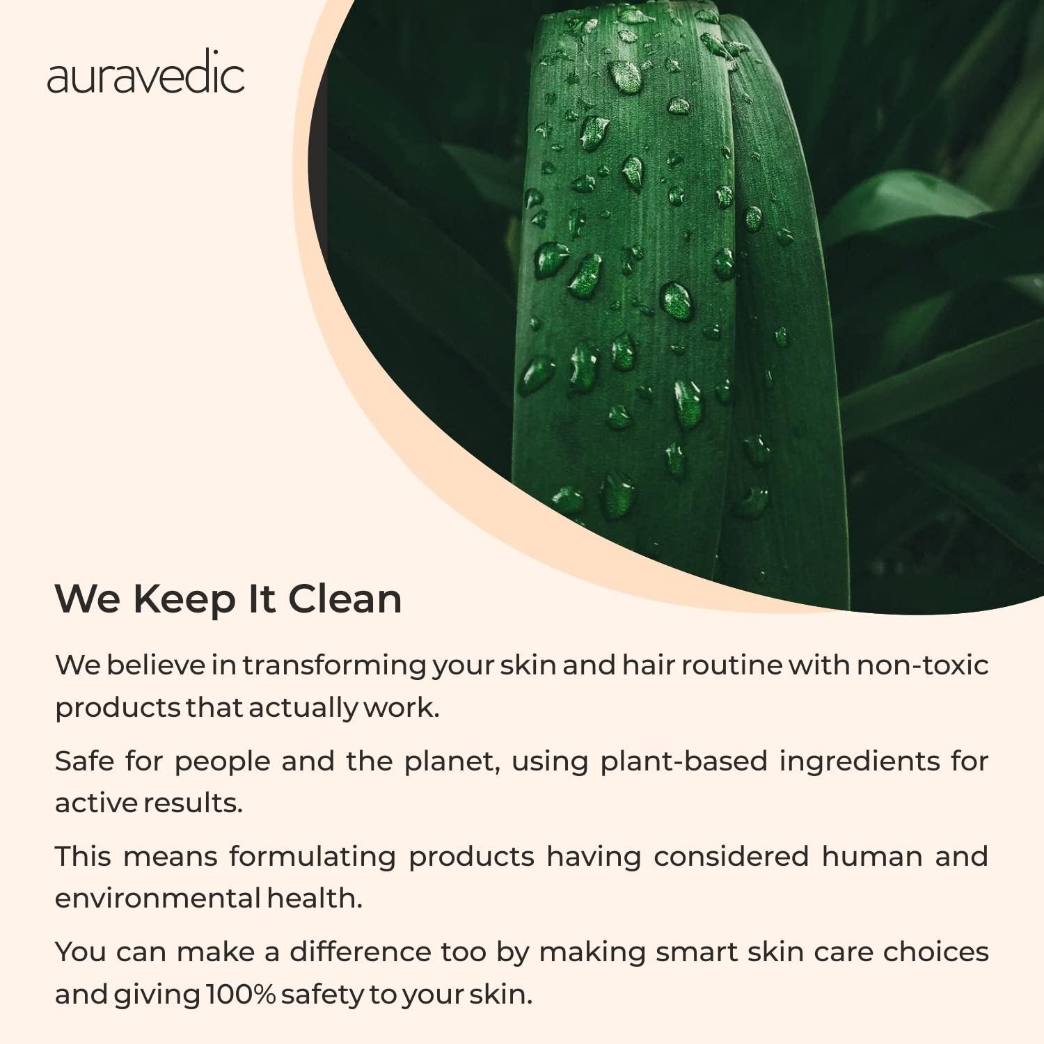 AURAVEDIC Auravedic Kumkumadi Massage oil for women men 200 ml each pack of 2 Kumkumadi tailam Body oil for full body massage Kumkumadi oil body massage oil for full body massage oil for men women