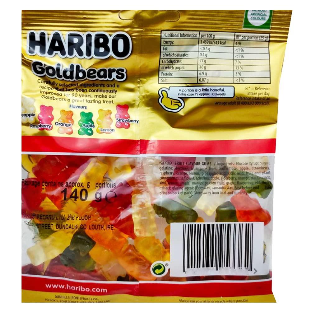 HARIBO HARIBO Goldbears Share Size, 4.94 Oz 140 G - Blue-Raspberry