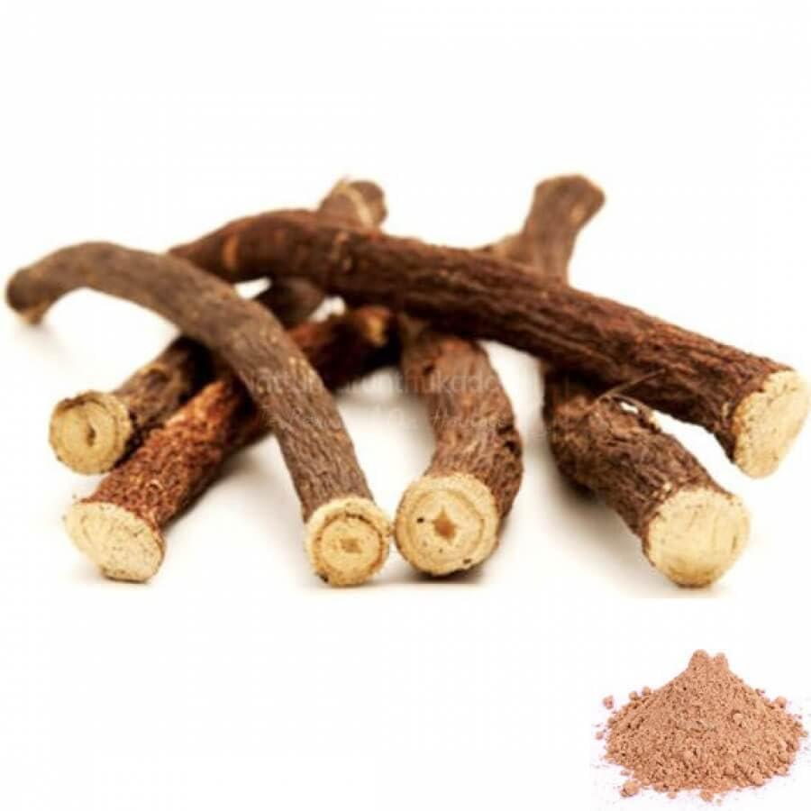 Generic Athimathuram Powder/Licorice root Powder/Irattimadhuram Powder/Mulethi Powder 50g(Pack of 1) - Dhanvant Herbals