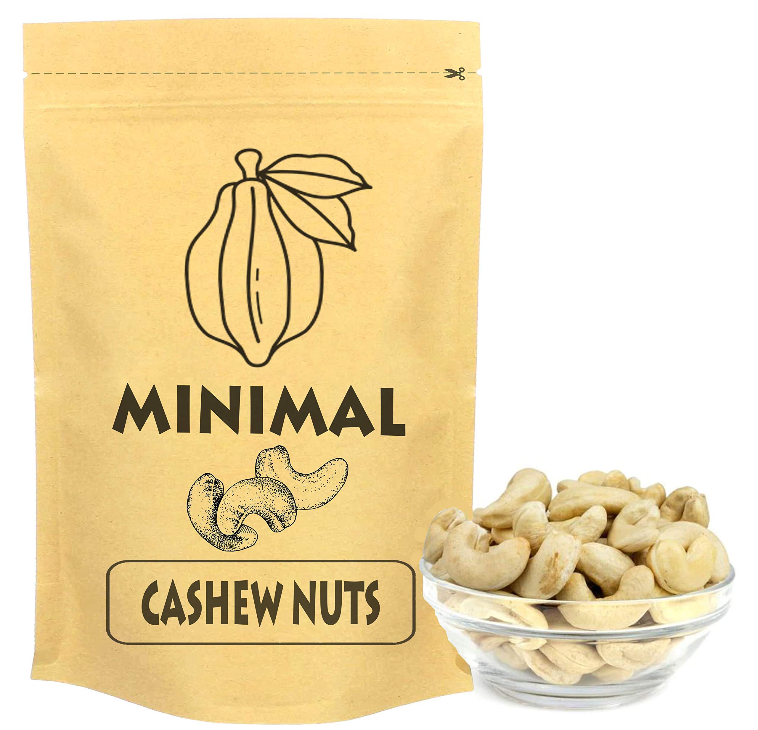 minimal Minimal Whole Cashew Nuts/Kaju(Grade W320),1Kg