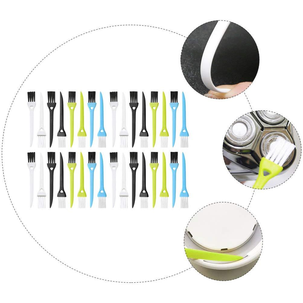 HEALLILY Razor Cleaning Brush Clipper Brush 36pcs Electric Shaver Brushes Electric Shaver Razor Cleaning Brush Accessories for Home Beauty Brush Cleaner Cleaning Tool