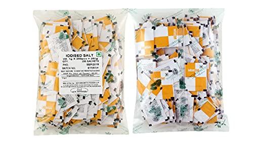Naturesmith Naturesmith Iodised Salt Sachet 250pieces (Pack of 2)