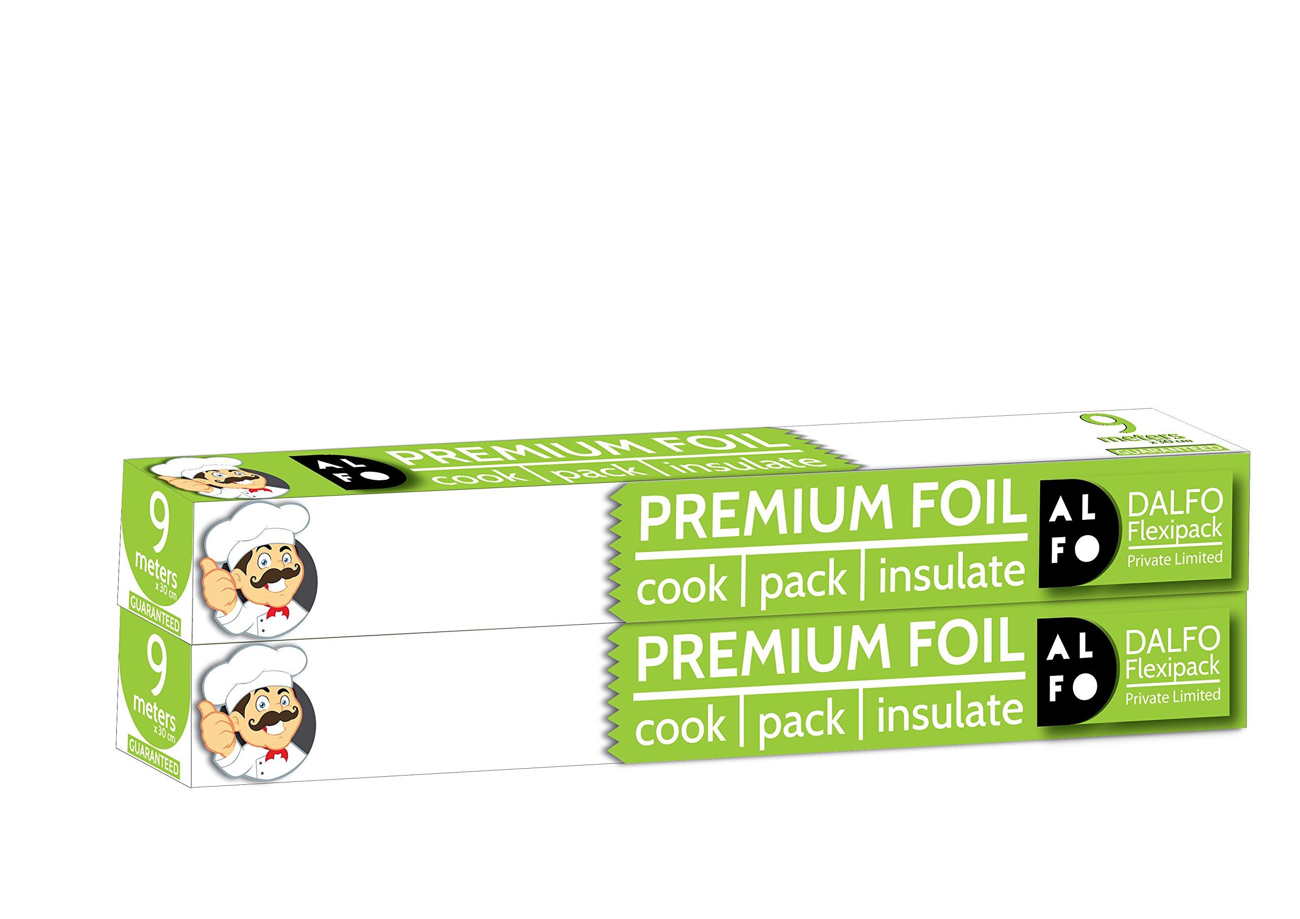 Dalfo Dalfo Premium aluminium foil roll: 9 metre(2 roll)