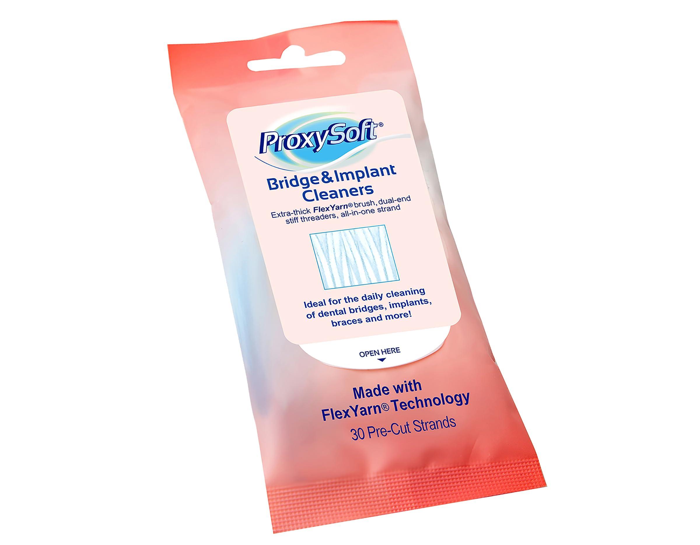 Thornton Thornton Bridge & Implant Cleaners - 30 pre-cut Strands **MINT FLAVOR **