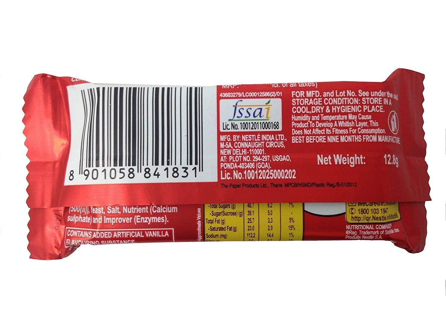 Kitkat KIT KAT Nestle Chocolate - Kit Kat 12.8g Pack