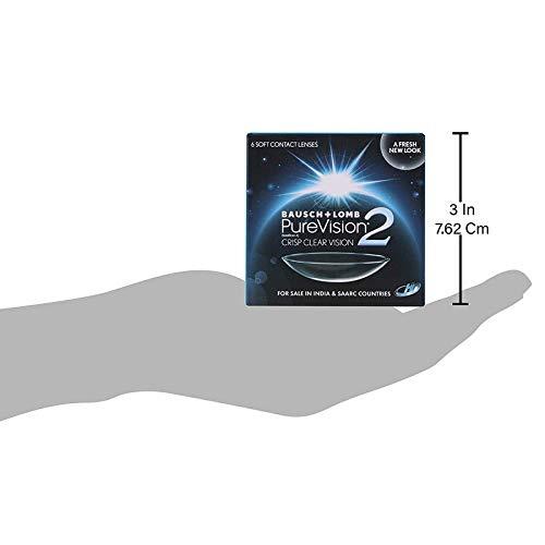 Bausch & Lomb Bausch & Lomb Pure Vision 2 with Lens Care Kit Contact Lens - 6 Pieces (-4.25)