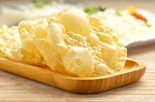 flavours of malabar Flavours of Malabar- Brand Kerala Special Pappadam - 750gm / Papad/Apalam -4 Inch- Traditional Homemade (250gm 3 Pack)