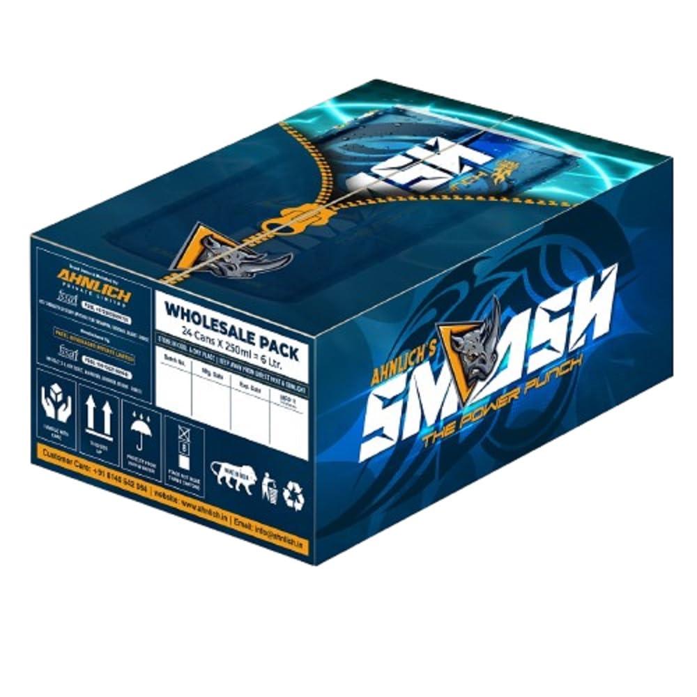 AHNLICH\'s SMASH Ahnlich\'s Smash Energy Drink | 250 ML Each | Pack of 12