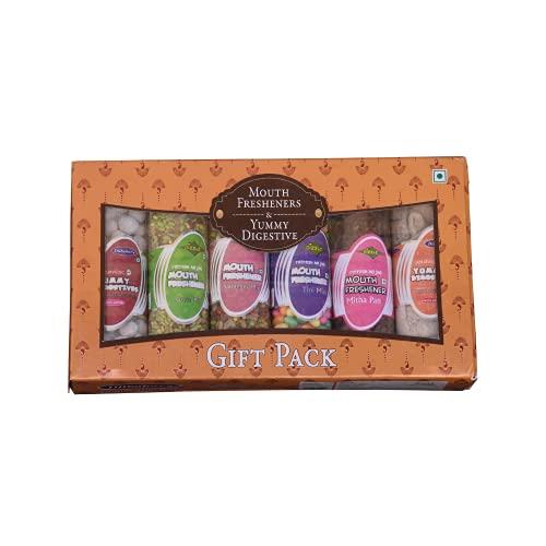 DILBAHAR Dilbahar's Yummy Digestives & Mouth Fresheners Gift Pack of 6 Small Bottles