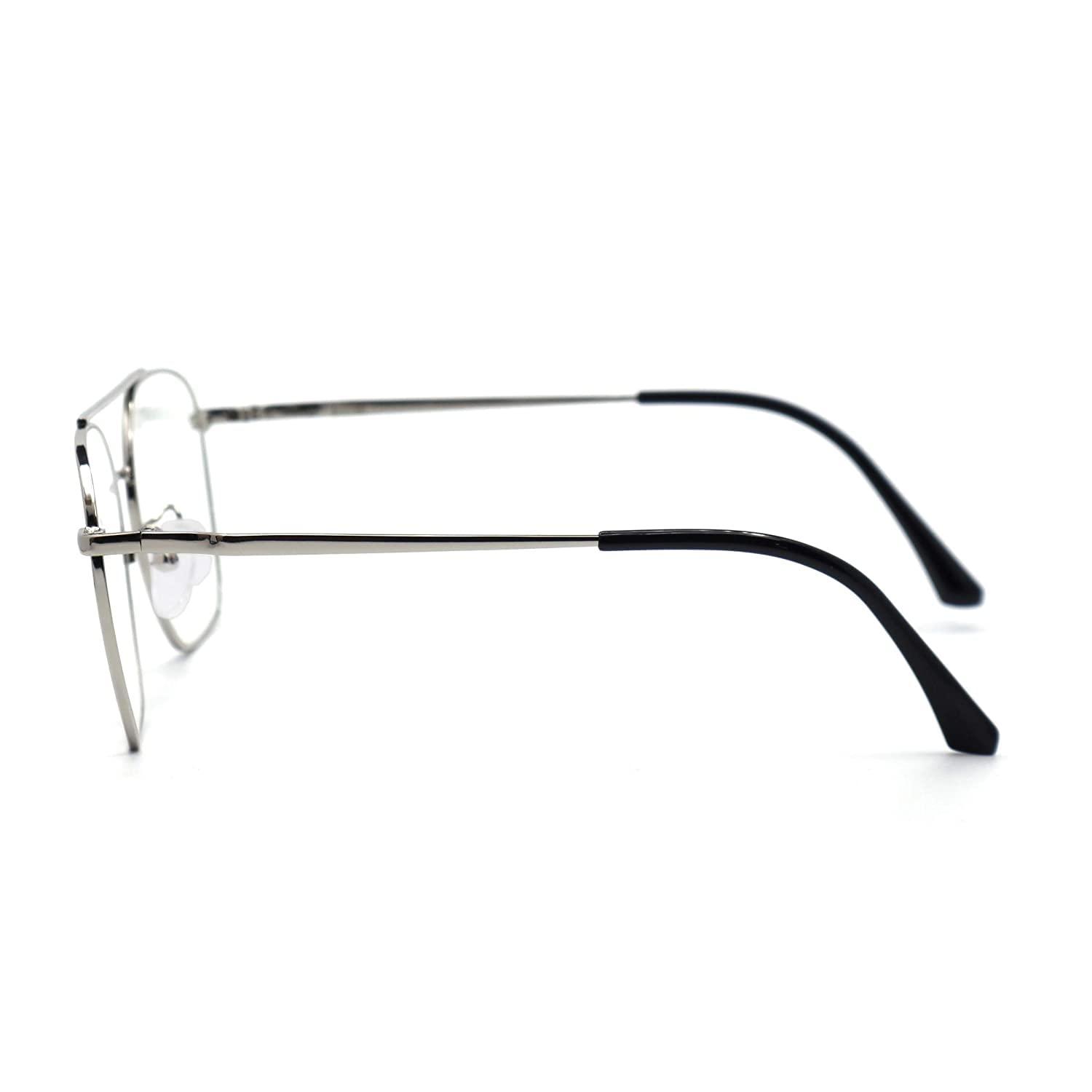 DESIZER DESIZER Desire Unisex Square Eyeglasses Reading Zero Power Blue Light Blocking Computer Eye Protection Glasses Anti Blue Ray Eyewear