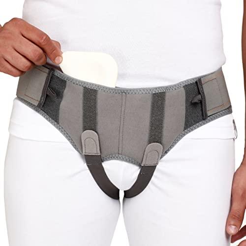 TYNOR Tynor Hernia Belt, Grey, Large, 1 Unit