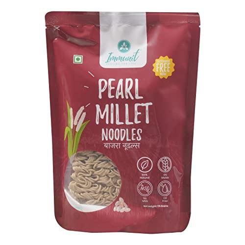 Immunit Immunit No Maida Assorted Millet Noodles, Pack of 9 (Ragi, Jowar, Little, Foxtail, Barnyard, Browntop, Kodo, Bajra, Emmer Wheat) | Vegan, Not Fried, No MSG, No Preservatives