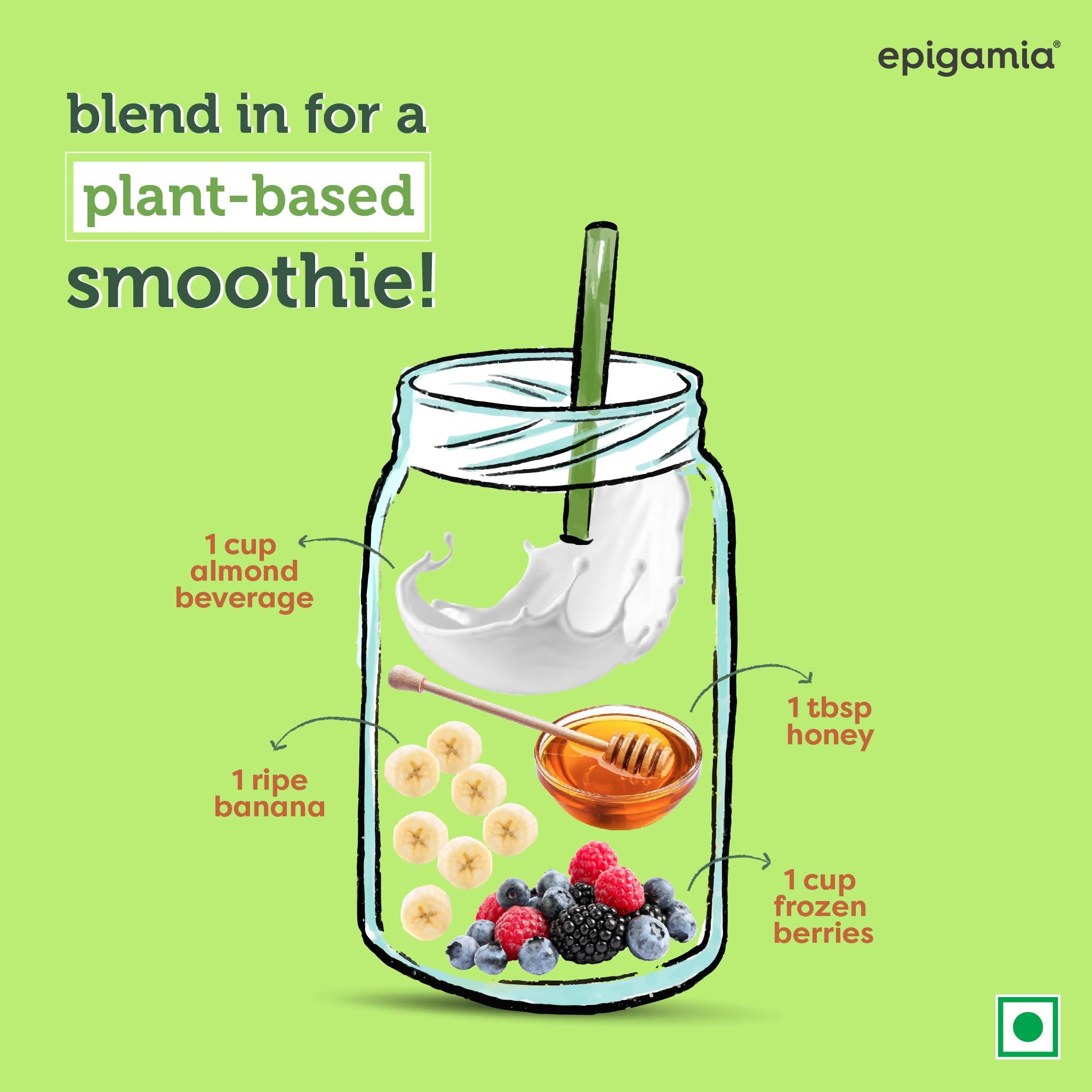 epigamia Epigamia Unsweetened Almond Milk - Pack of 2