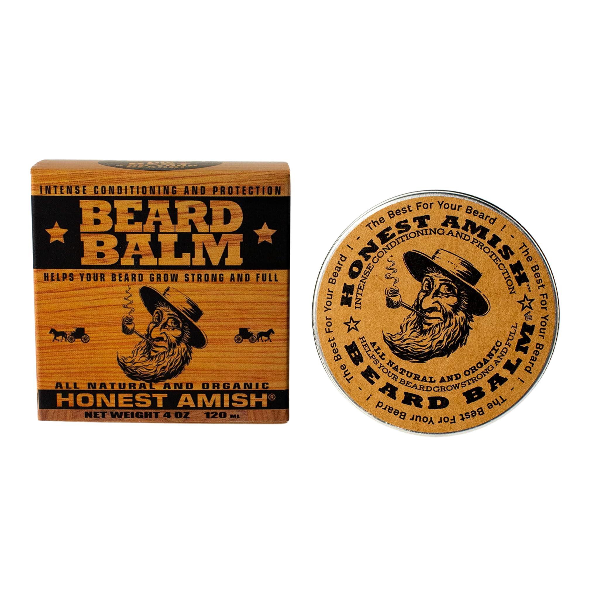 Honest Amish Honest Amish Beard Balm - New Large 4 Oz Twist Tin