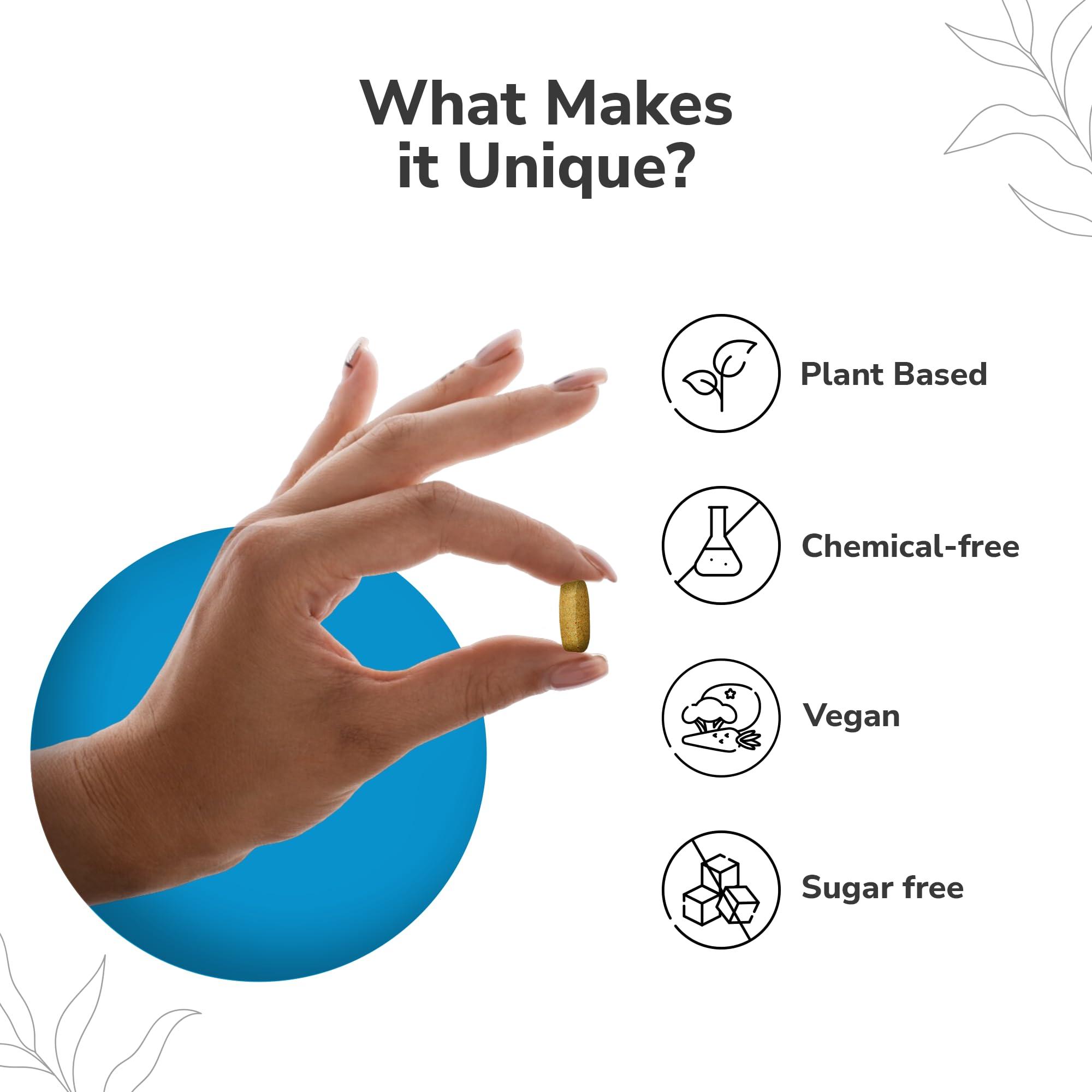 N Satvam. N Satvam Digestive Support- Dietary Supplement | Rich in Hirda, Isabgol | Provides Digestive Support | Relives Acidity and Gas | Suitable for Men and Women-(60 Veg Tablets) Pack of 1