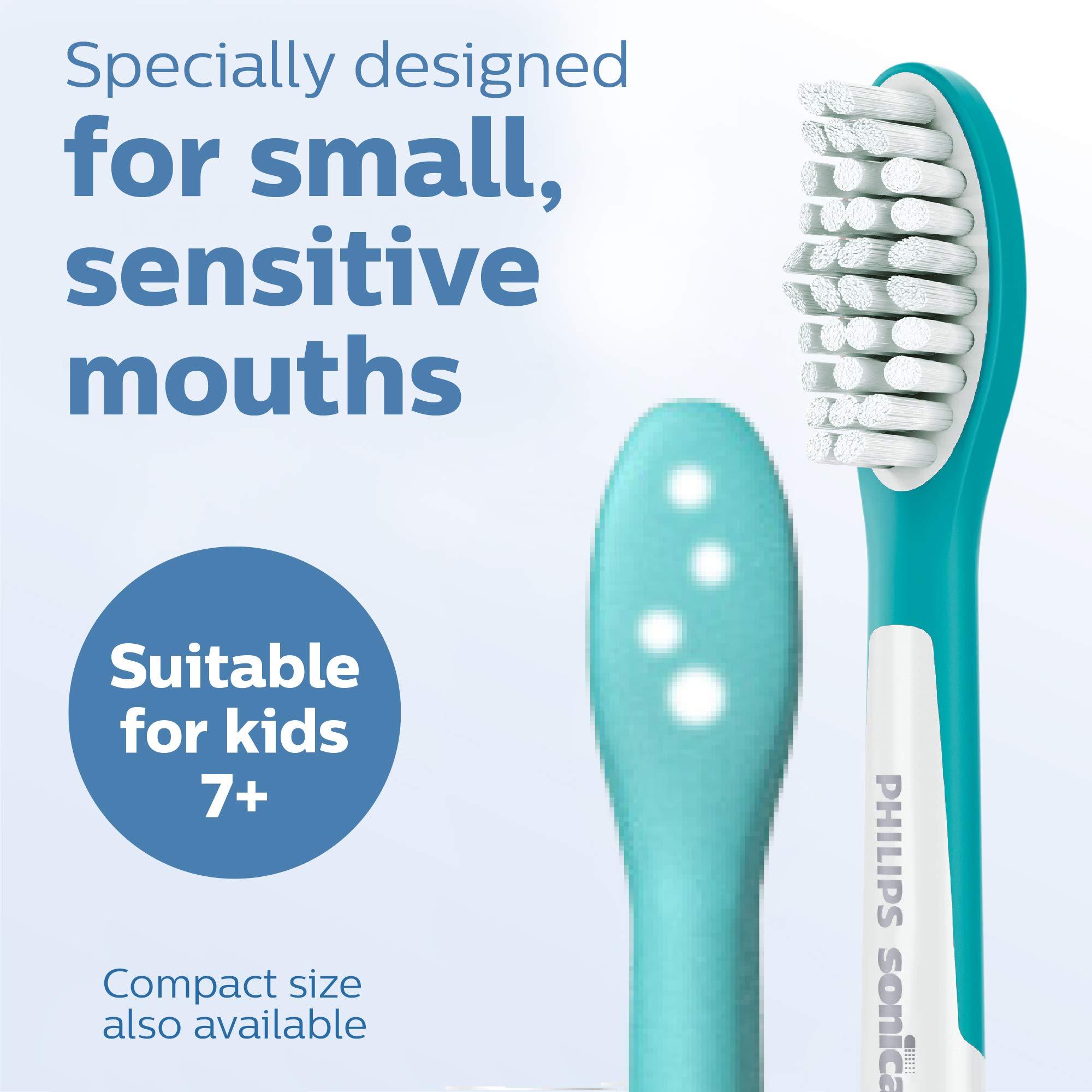SONICARE Philips Sonicare HX6042 2 Piece Kids Brush Head, Standard