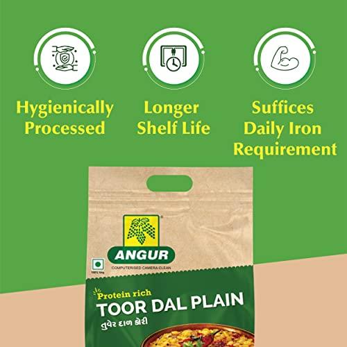 ANGUR Angur Toor Dal Plain - 5 Kg