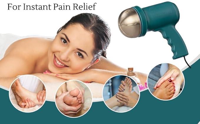 NavaFresh Basics Kansa Foot Massager, Relaxes Tired Feet and Induces Sound Sleep, for Blood and Lymphatic Circulation kansa singal wati (Green)