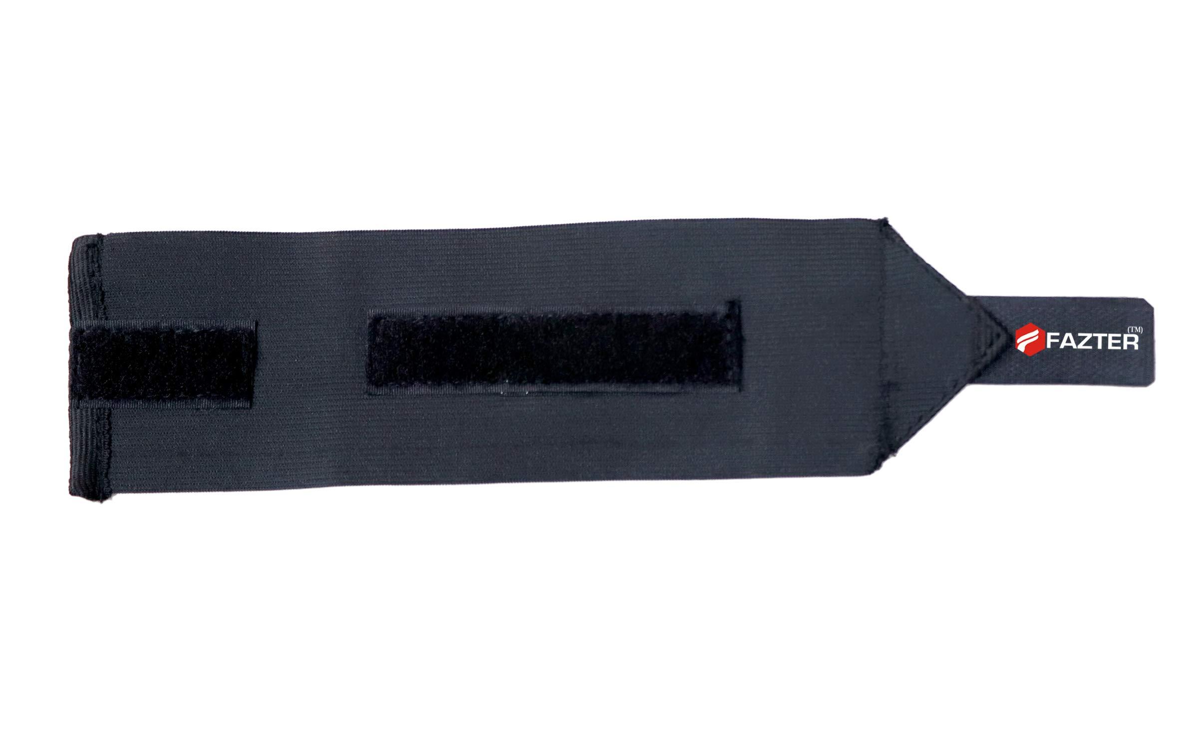 FAZTER FAZTER Adjustable Elasticized-Fabric Wrist Support | Well Designed Wrist Brace or Wrist Band For All Type of Fitness & Sporting Activities for Men and Women, Pain Relief