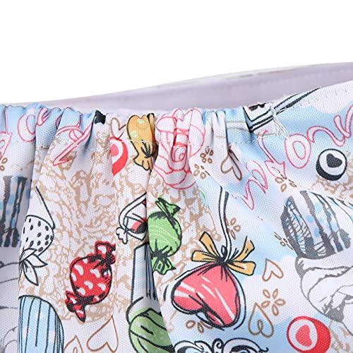 JUYT Adult Cloth Diapers, Adult Pocket Diaper LeakFree Waterproof Washable Soft Breathable for Bedridden Patients for Elderly People(A52)