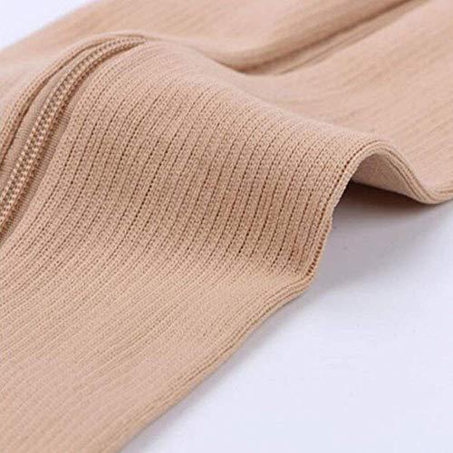 Anugrah ANUGRAH Medical Compression Stockings for Varicose Veins | Compression Socks for Women & Men | Varicose Vein Stockings | Compression Stockings for Varicose Veins | Open Toe Compression Socks - L/XL size. Beige Color