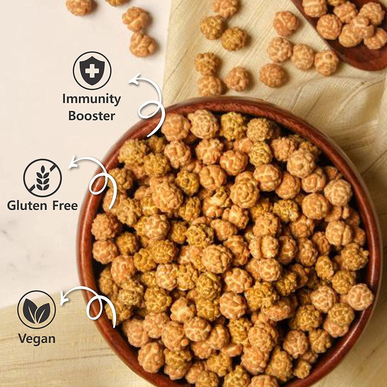 Health Benefits Health Benefits Gur Chana-Good Roasted Chana Coated With Organic Jaggery Natural Jaggery with Roasted Chickpeas Healthy Lite Immunity Booster (900 gram