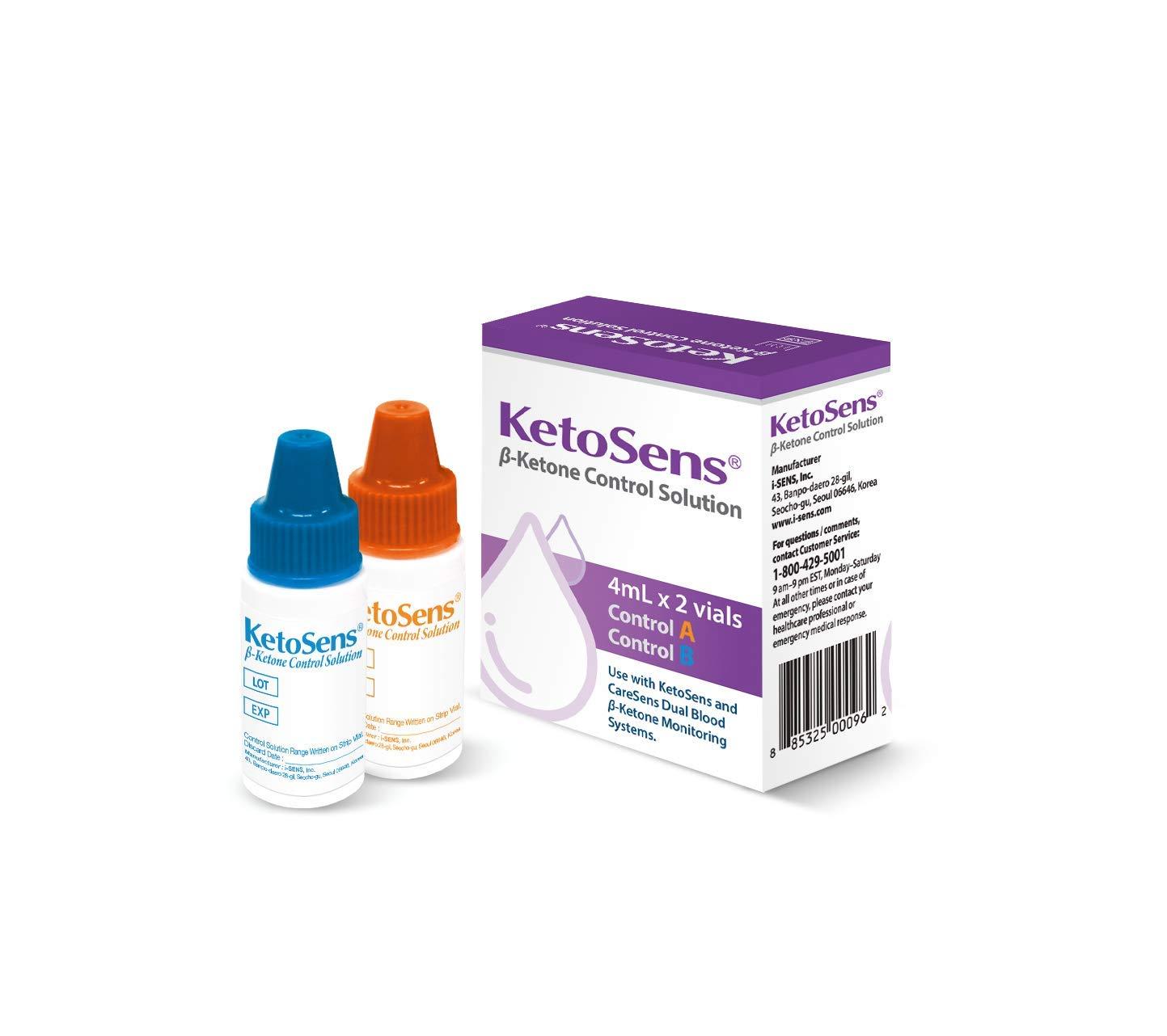 KetoSens KetoSens Ketone Control Solutions for use with KetoSens Blood Ketone Monitor