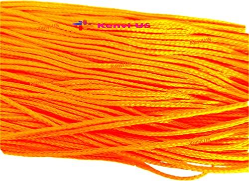 PUSHKART Pushkart || Orange Dhaga || N@z@r Dhaga || Cotton || Protection for Babies Men and Women ||10 Meter || Orange || AQ-03