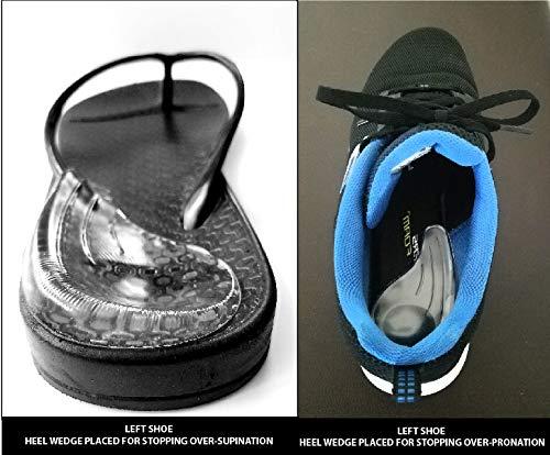 Soul Insole Soul Insole Heel Wedge For Over-Supination/Over-Pronation Re-Usable Adhesive