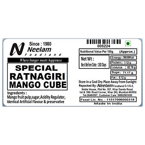Neelam Foodland Neelam Foodland Special Ratnagiri Mango Cube/Aam Papad, 400 G