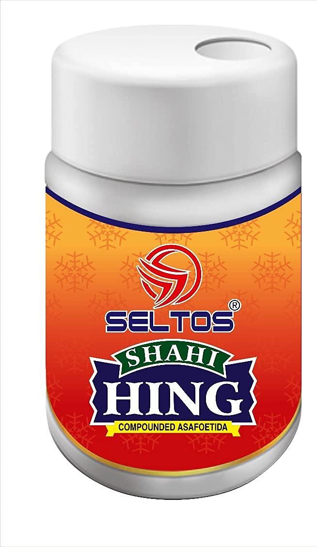SELTOS SELTOS Brand Asafoetida Hing, ( Heeng ) (50g) - Strongest Compounded Pure Hing Powder