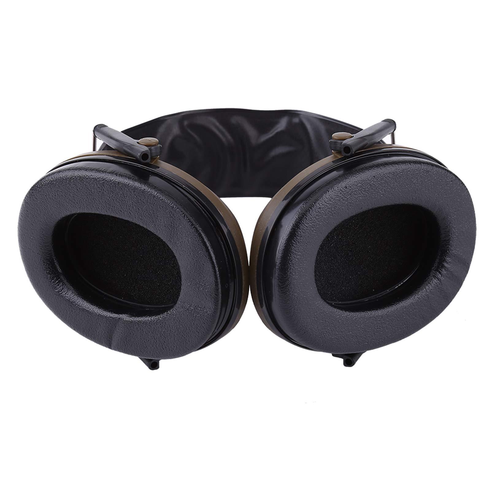 CURLIN Ear Muffs, Soundproof Ear Defenders Noise Reduction for Working(Green)
