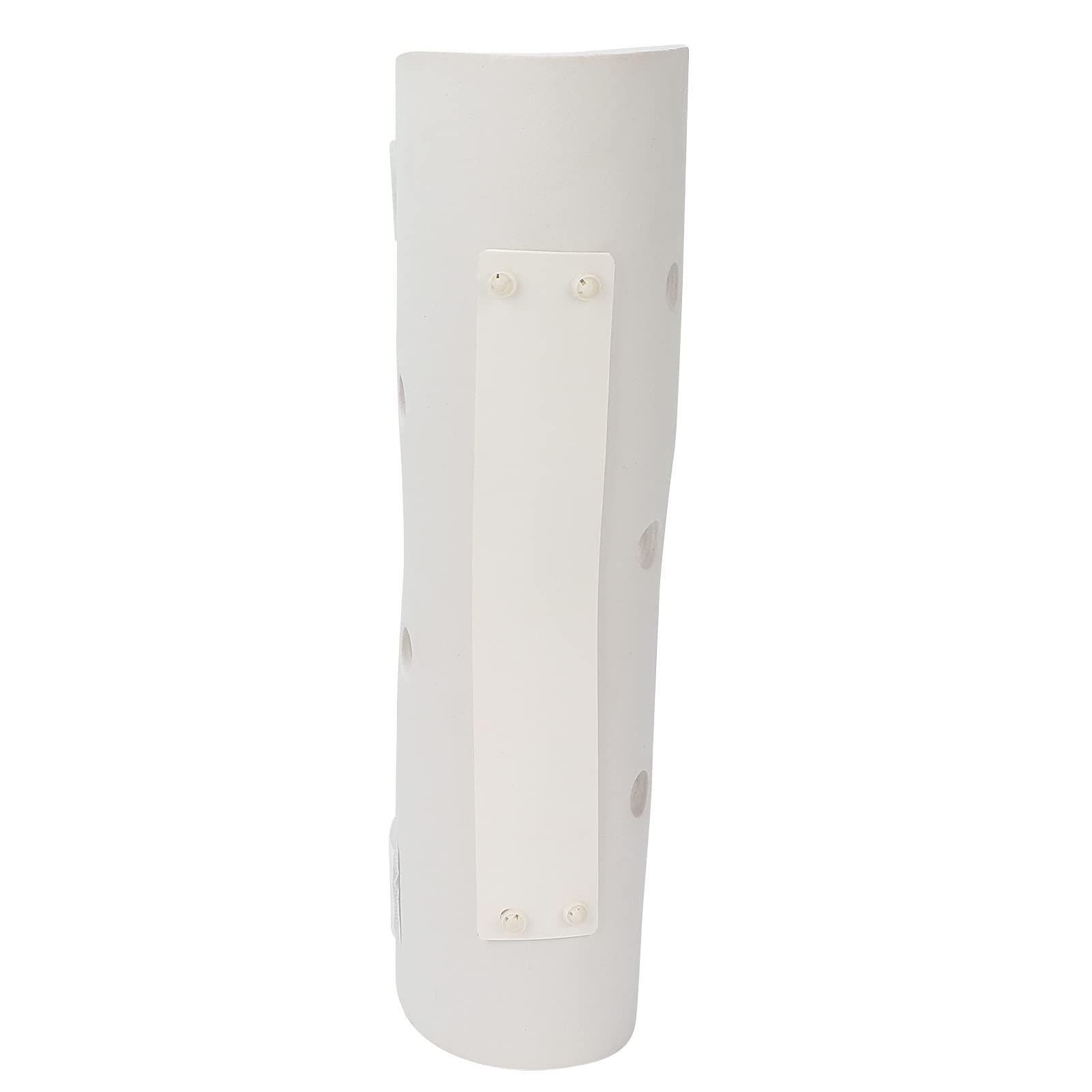 JUYT Leg Support Brace, Hook Loop Belt Open Patella L Size 15.0in Comfortable Foam Knee Support Bracket Knee Immobilizer for Joint Pain Relief for Knee Pain(Left leg)