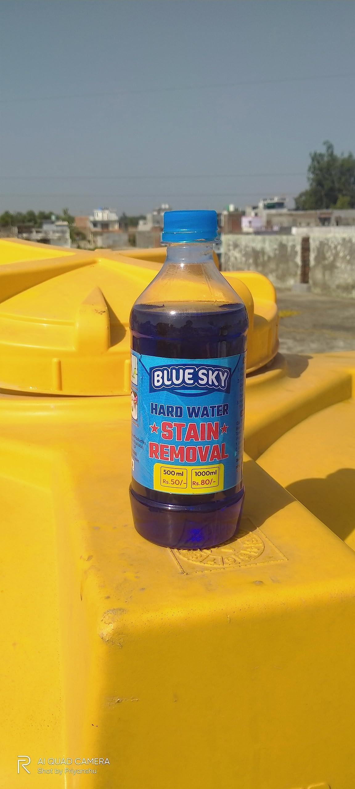 Blu skie Blu skie hard water stain removal 5 litre Concentrate For best water tank cleaning & Pipline cleaning liquid